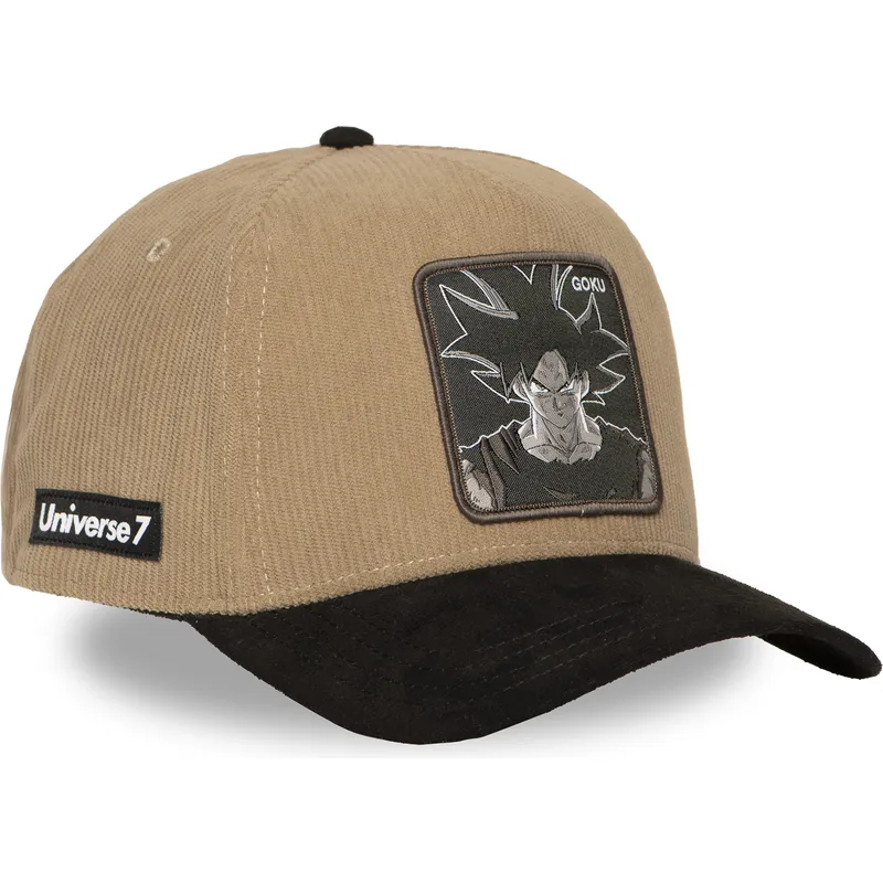 petten-gebogen-bruin-snapback-dbs7-uni-son-goku-dragon-ball-van-capslab