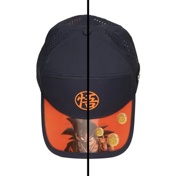 Petten gebogen marineblauw verstelbaar DBZ10 GOK Son Goku Dragon Ball van Capslab