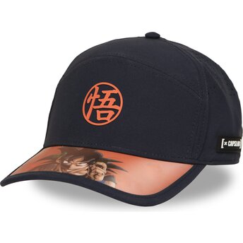 Petten gebogen marineblauw verstelbaar DBZ10 GOK Son Goku Dragon Ball van Capslab