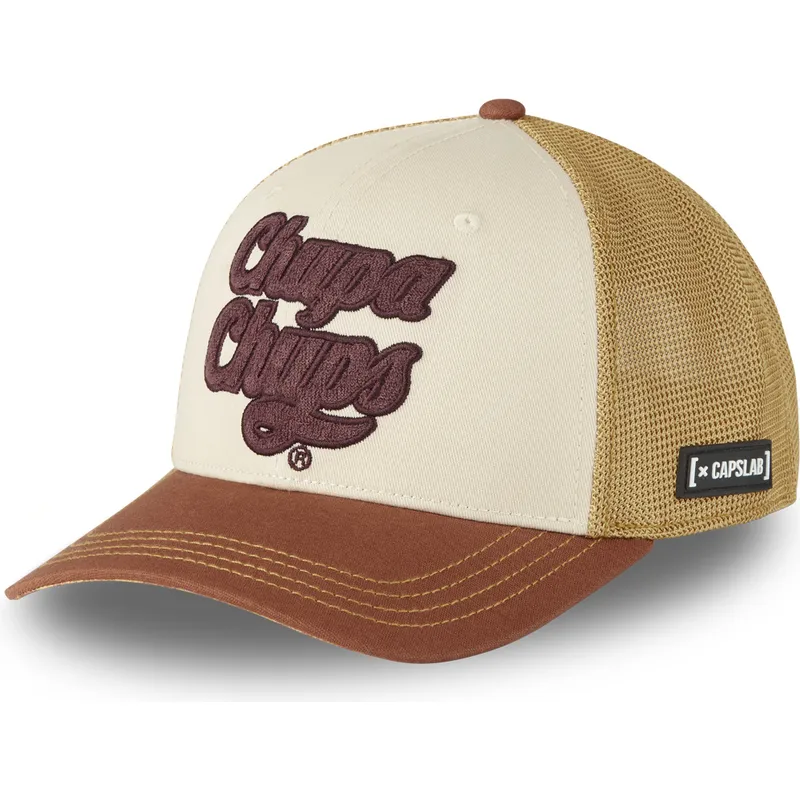 petten-gebogen-bruin-snapback-cc3-chu-chupa-chups-van-capslab petten-gebogen-bruin-snapback-cc3-chu-chupa-chups-van-capslab