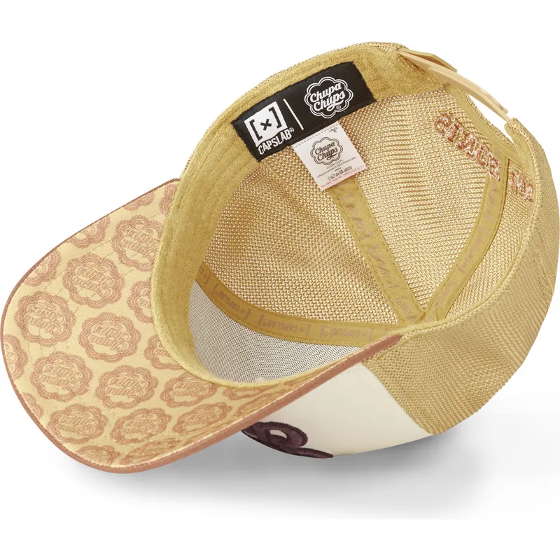 petten-gebogen-bruin-snapback-cc3-chu-chupa-chups-van-capslab petten-gebogen-bruin-snapback-cc3-chu-chupa-chups-van-capslab