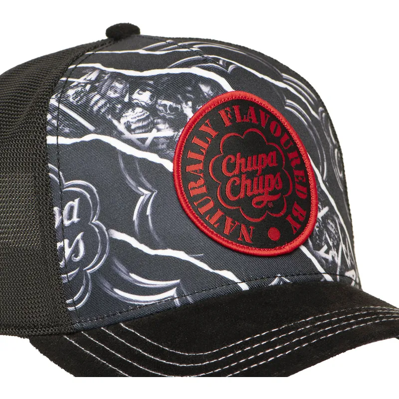 petten-gebogen-zwart-snapback-cc3-nig-chupa-chups-van-capslab