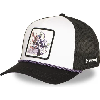 Petten gebogen zwart snapback BTJ BEE Beetlejuice van Capslab