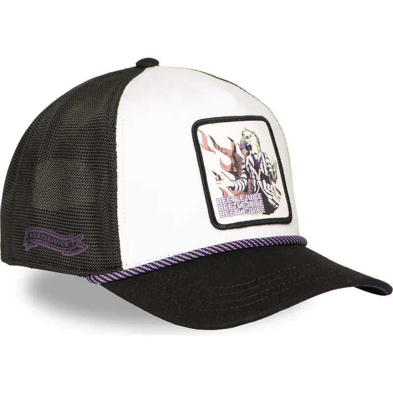 petten-gebogen-zwart-snapback-btj-bee-beetlejuice-van-capslab petten-gebogen-zwart-snapback-btj-bee-beetlejuice-van-capslab