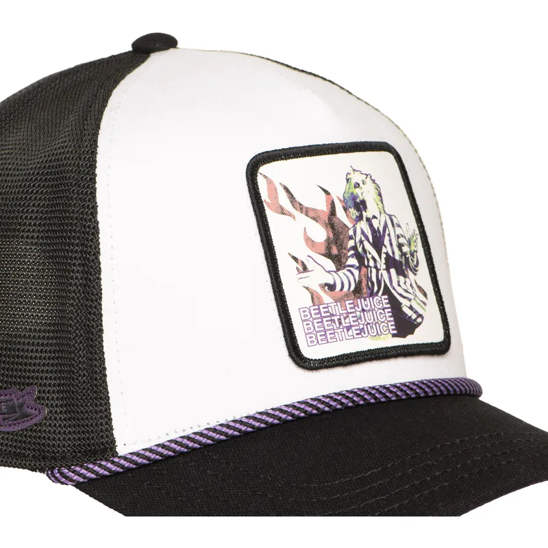 petten-gebogen-zwart-snapback-btj-bee-beetlejuice-van-capslab petten-gebogen-zwart-snapback-btj-bee-beetlejuice-van-capslab