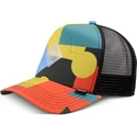 petten-gebogen-meerkleurig-snapback-geometric-dark-hft-van-djinns