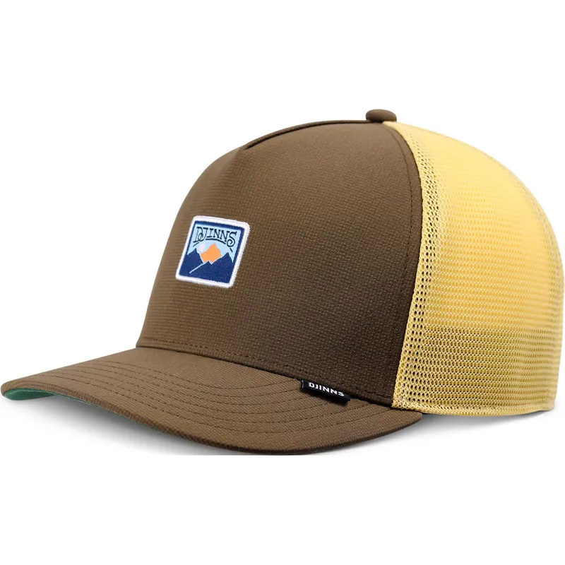 petten-gebogen-groen-snapback-seersoftmesh-hft-van-djinns