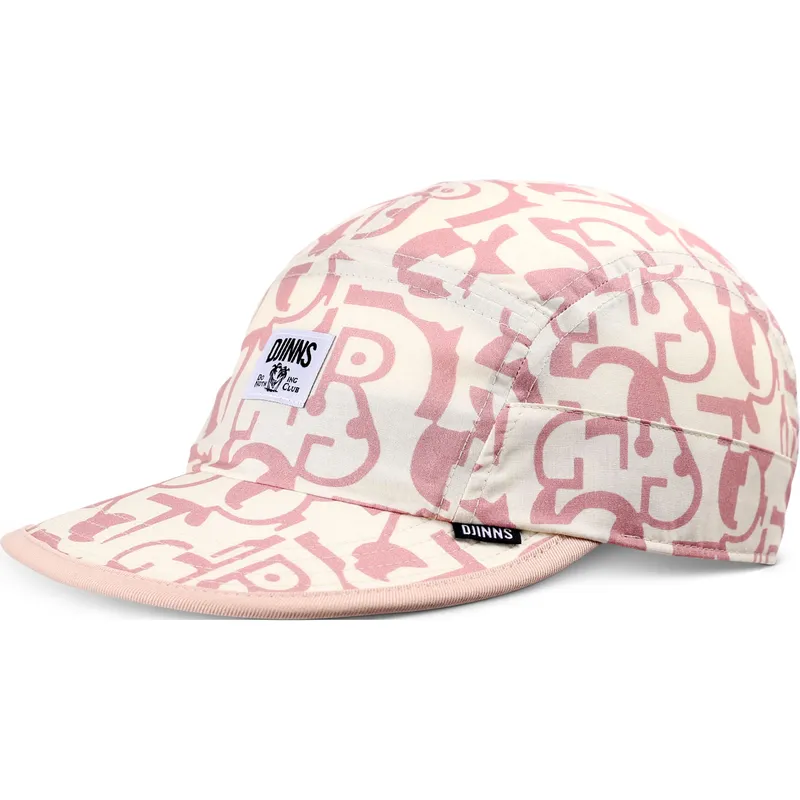 petten-gebogen-beige-snapback-rosa-simple-aztek-soft-fc-van-djinns