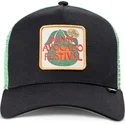 petten-gebogen-zwart-snapback-avocado-festival-hft-van-djinns