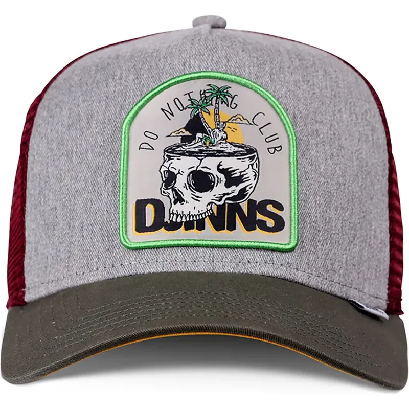 petten-gebogen-meerkleurig-snapback-scull-do-nothing-club-hft-van-djinns