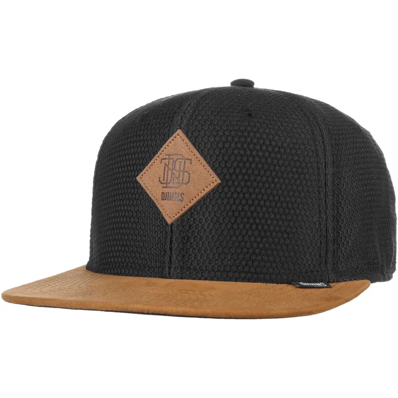 petten-plat-zwart-snapback-honey-knit-van-djinns petten-plat-zwart-snapback-honey-knit-van-djinns