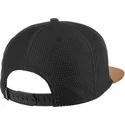 petten-plat-zwart-snapback-honey-knit-van-djinns