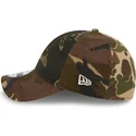 petten-gebogen-camouflage-verstelbaar-9twenty-brushed-cotton-three-looms-woodland-van-new-era