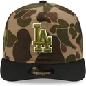 petten-gebogen-camouflage-verstelbaar-19twenty-brushed-cotton-three-looms-duck-van-los-angeles-dodgers-mlb-van-new-era