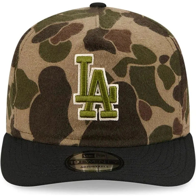 petten-gebogen-camouflage-verstelbaar-19twenty-brushed-cotton-three-looms-duck-van-los-angeles-dodgers-mlb-van-new-era