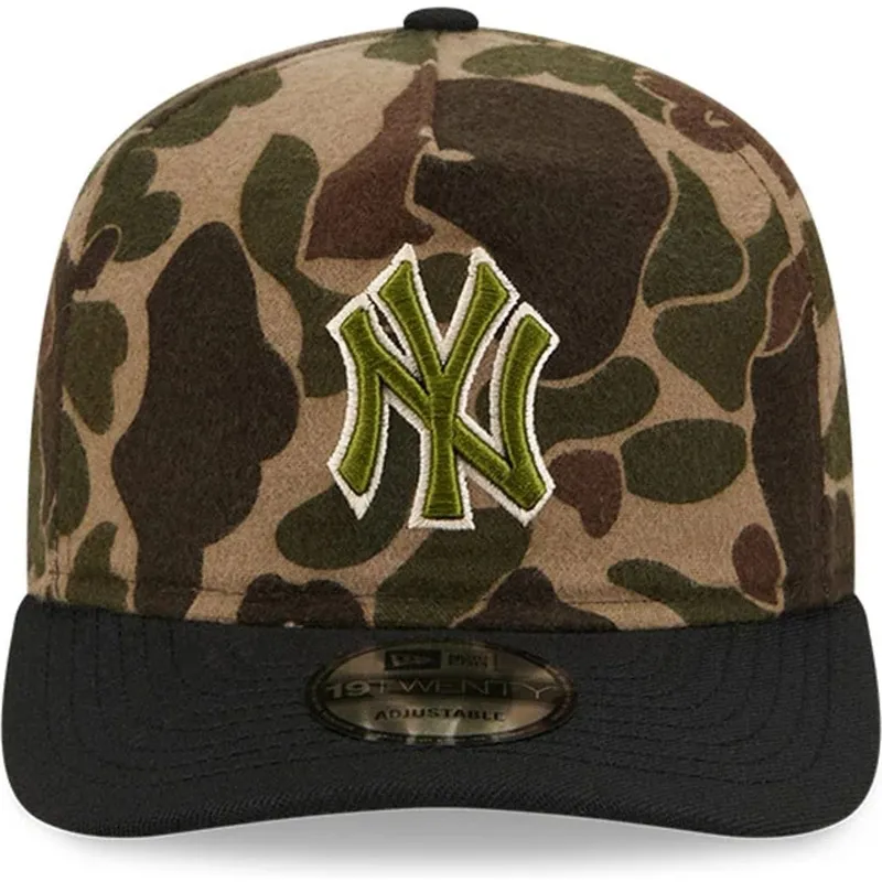 petten-gebogen-camouflage-verstelbaar-19twenty-brushed-cotton-three-looms-duck-van-new-york-yankees-mlb-van-new-era