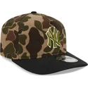 petten-gebogen-camouflage-verstelbaar-19twenty-brushed-cotton-three-looms-duck-van-new-york-yankees-mlb-van-new-era