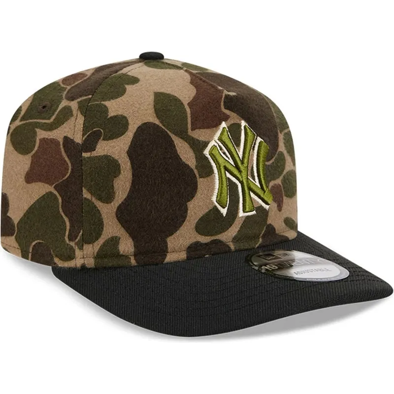 petten-gebogen-camouflage-verstelbaar-19twenty-brushed-cotton-three-looms-duck-van-new-york-yankees-mlb-van-new-era