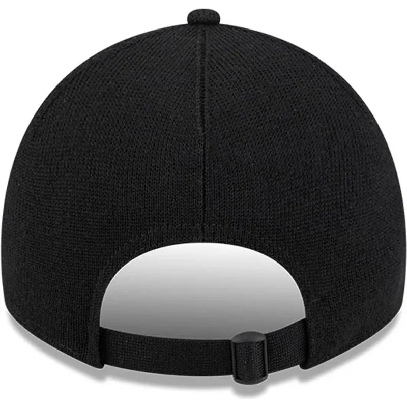 petten-gebogen-zwart-verstelbaar-9twenty-merino-wool-yarn-van-new-york-yankees-mlb-van-new-era