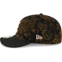 petten-gebogen-zwart-fitted-59fifty-low-profile-floral-cord-three-looms-printed-corduroy-van-atlanta-braves-mlb-van-new-era