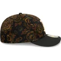 petten-gebogen-zwart-fitted-59fifty-low-profile-floral-cord-three-looms-printed-corduroy-van-boston-red-sox-mlb-van-new-era