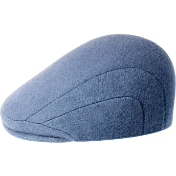 Baretten blauw Wool 507 Denim Blue van Kangol