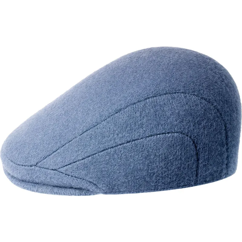 baretten-blauw-wool-507-denim-blue-van-kangol