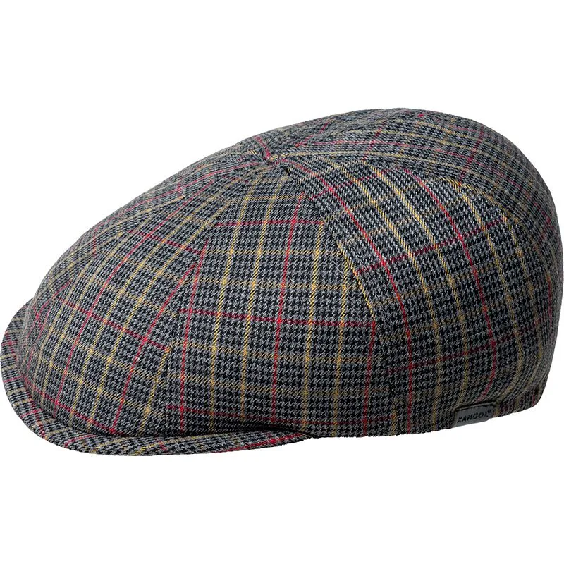 baretten-grijs-pattern-flexfit-grey-plaid-van-kangol