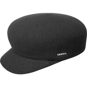 Baretten zwart Wool Adj Mau Black van Kangol