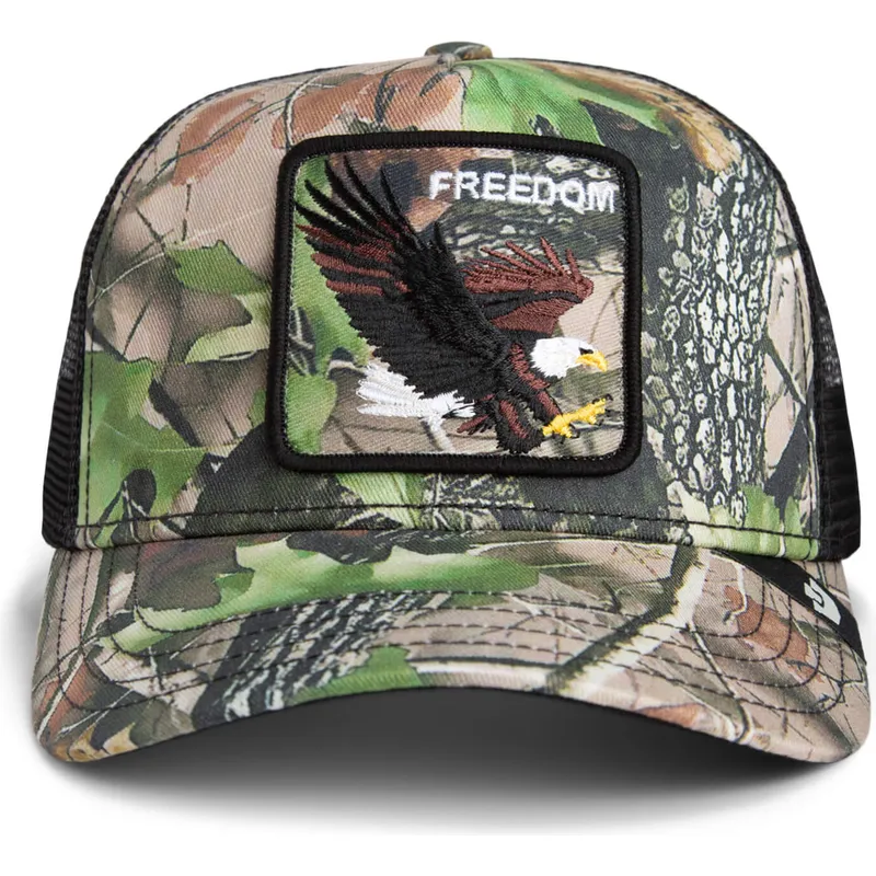 petten-gebogen-camouflage-snapback-freedom-eagle-camouflage-seasonal-real-tree-the-farm-van-goorin-bros
