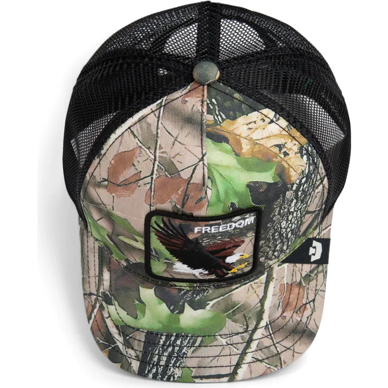 petten-gebogen-camouflage-snapback-freedom-eagle-camouflage-seasonal-real-tree-the-farm-van-goorin-bros