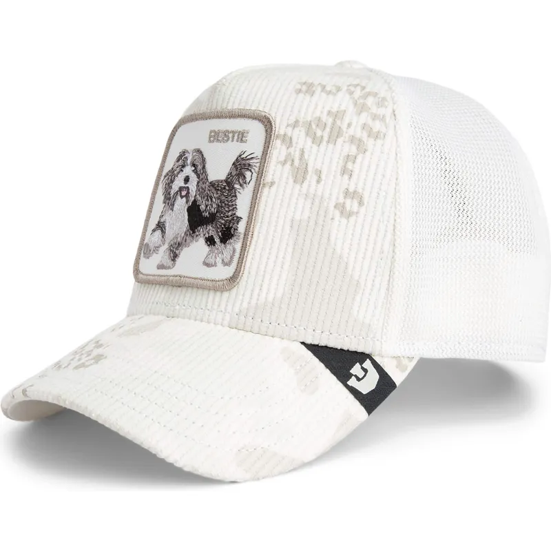 petten-gebogen-wit-snapback-bestie-corduroy-camo-the-farm-van-goorin-bros