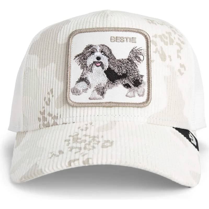petten-gebogen-wit-snapback-bestie-corduroy-camo-the-farm-van-goorin-bros