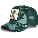 petten-gebogen-groen-snapback-lucky-duck-corduroy-camo-the-farm-van-goorin-bros