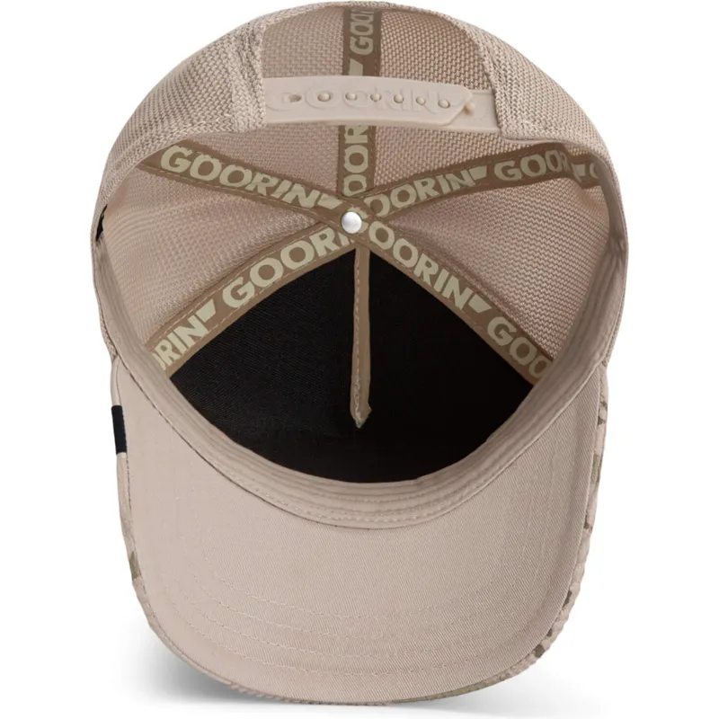 petten-gebogen-beige-snapback-king-corduroy-camo-the-farm-van-goorin-bros