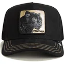 petten-gebogen-zwart-snapback-panther-golden-suede-the-farm-van-goorin-bros