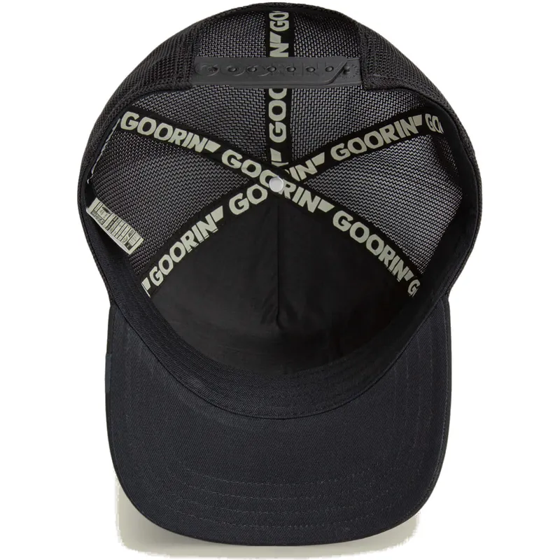 petten-gebogen-zwart-snapback-panther-golden-suede-the-farm-van-goorin-bros petten-gebogen-zwart-snapback-panther-golden-suede-the-farm-van-goorin-bros