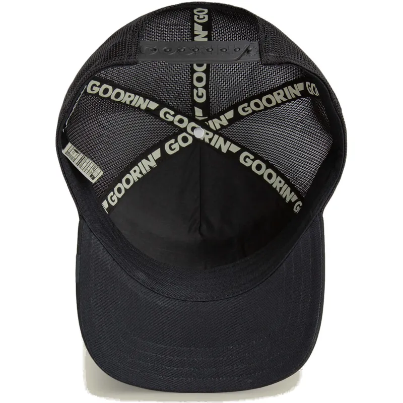 petten-gebogen-zwart-snapback-cock-golden-suede-the-farm-van-goorin-bros