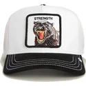 petten-gebogen-zwart-snapback-strength-panther-suede-the-farm-van-goorin-bros