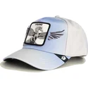 petten-gebogen-blauw-snapback-legend-flare-up-wings-the-farm-van-goorin-bros