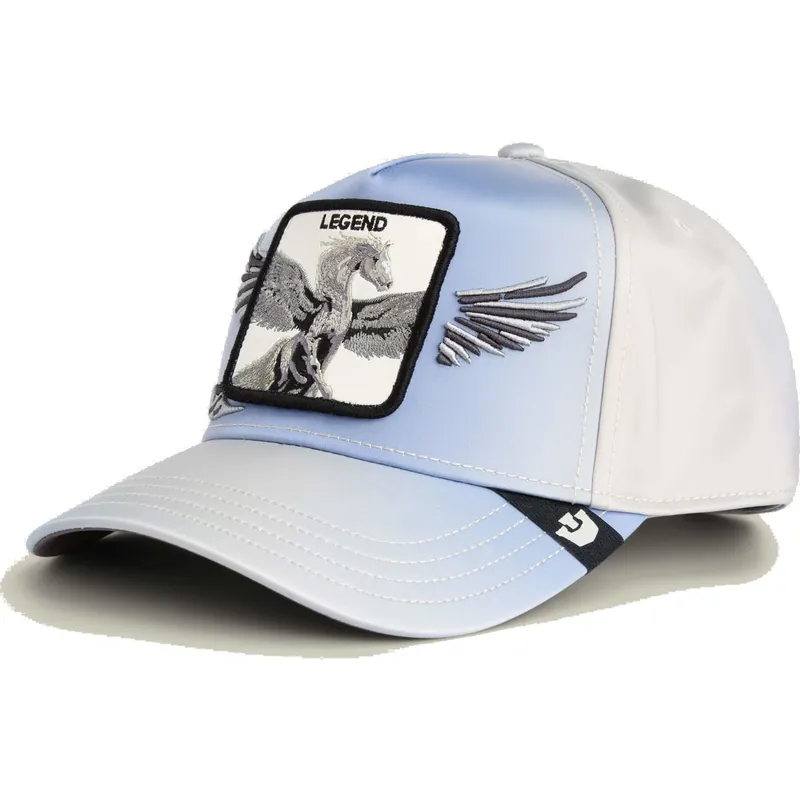 petten-gebogen-blauw-snapback-legend-flare-up-wings-the-farm-van-goorin-bros