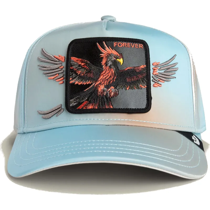 petten-gebogen-meerkleurig-snapback-forever-never-stop-never-stopping-wings-the-farm-van-goorin-bros