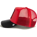 petten-gebogen-rood-snapback-misfit-courtside-the-farm-van-goorin-bros
