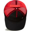 petten-gebogen-rood-snapback-misfit-courtside-the-farm-van-goorin-bros