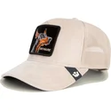 petten-gebogen-beige-snapback-beware-doberman-velour-the-farm-van-goorin-bros