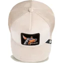 petten-gebogen-beige-snapback-beware-doberman-velour-the-farm-van-goorin-bros