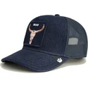 petten-gebogen-marineblauw-snapback-dead-denim-the-farm-van-goorin-bros
