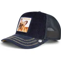 petten-gebogen-marineblauw-snapback-high-class-remix-the-farm-van-goorin-bros