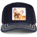 petten-gebogen-marineblauw-snapback-high-class-remix-the-farm-van-goorin-bros