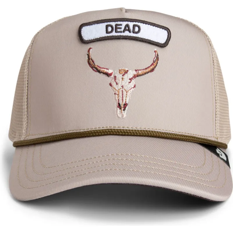 petten-gebogen-beige-snapback-gb2-skull-the-rocker-the-farm-van-goorin-bros